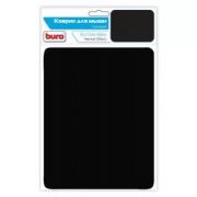 Коврик для мыши Buro BU-CLOTH/black (матерчатый, черный, 230х180х3)