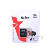 Карта памяти MicroSD 64GB Netac ECO Class 10 (NT02P500ECO-064G-R)