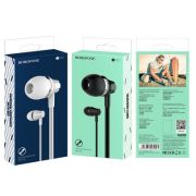 Проводные наушники BOROFONE BM21 Graceful, Jack 3.5mm, 1.2 м, черный