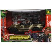 325800 Набор солдатиков С ДЖИПОМ военные, с аксесс., кор.25*18*12см ИГРАЕМ ВМЕСТЕ