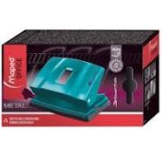 ДЫРОКОЛ MAPED ESSENTIALS METAL DECO СТАНДАРТНЫЙ ДО 25 ЛИСТОВ 2 ОТВЕР. МЕТАЛЛ БИРЮЗ. ЛИНЕЙКА ФОРМАТОВ