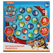353567  Игра рыбалка Щенячий Патруль звук, кор.18,5*19,5*4,4см ИГРАЕМ ВМЕСТЕ